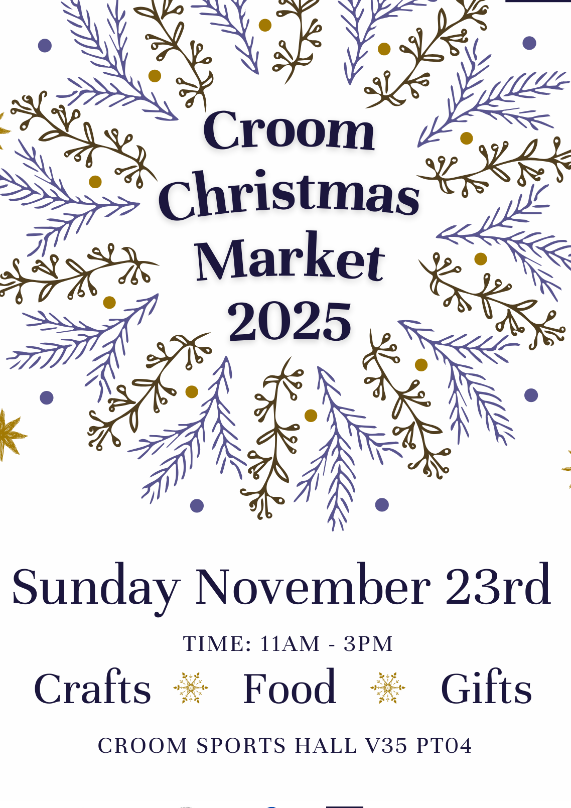 Croom Christmas Craft Market 2025 