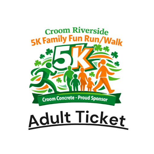 Croom Riverside 5k Family Fun Runwalk Adult Ticket 2026 