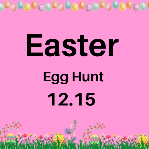 Easter Egg Hunt 12.15pm 2026 