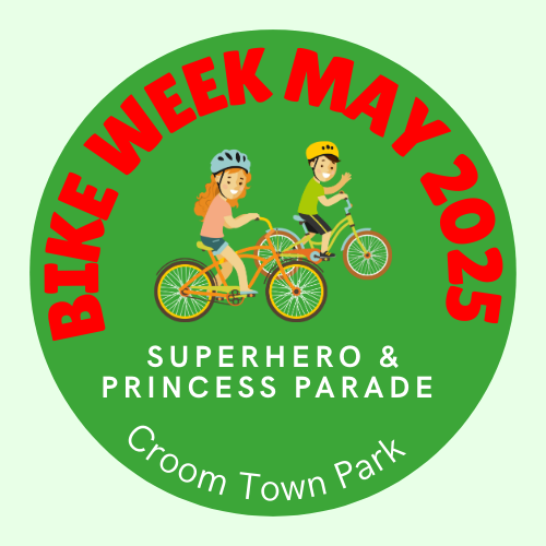 Superhero and Princess Parade Bike Week May 2025 