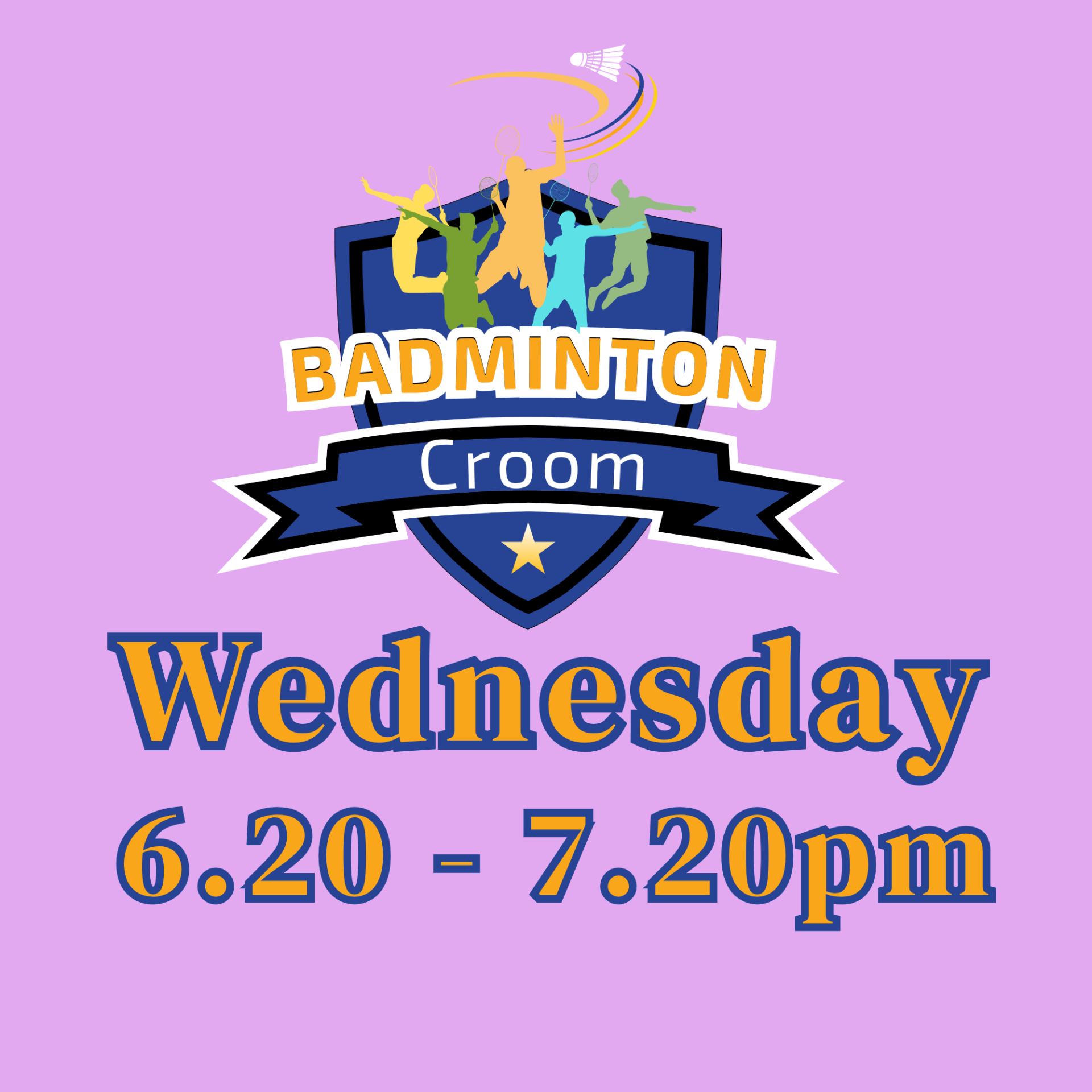 Wednesday Badminton 17th June 2026 