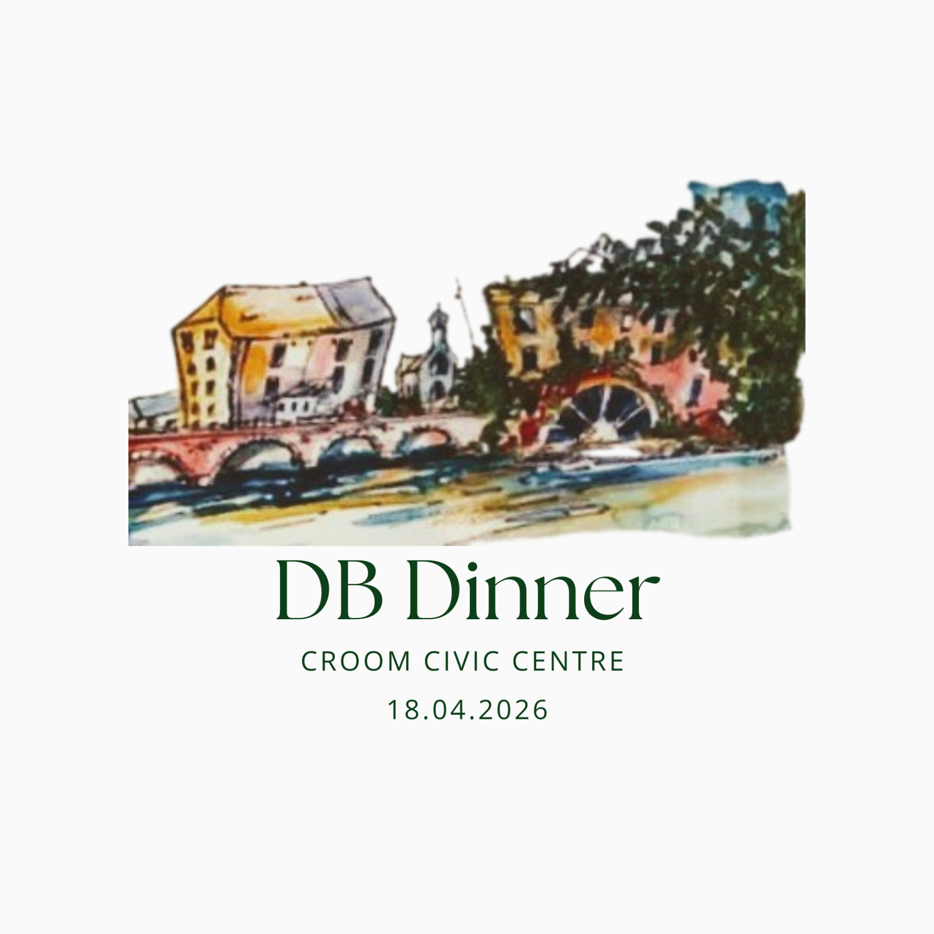 DB Dinner 18th April 2026 